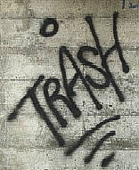 TRASH graffiti tag zürich schweiz