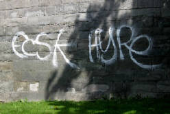 ECSK und HYPE graffiti tags zürich schweiz