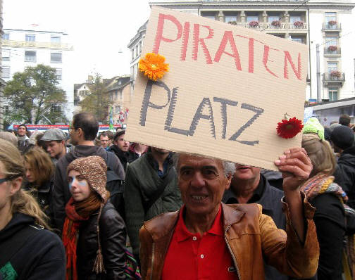 occupy paradeplatz zürich protestkundgebung. 15. oktober 2011