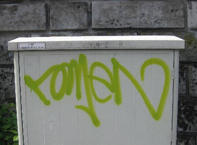 OMEN graffiti tag zurich schweiz switzerland