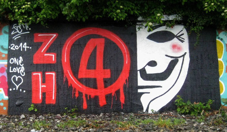 zürich kreis 4 vendetta graffiti oberer letten