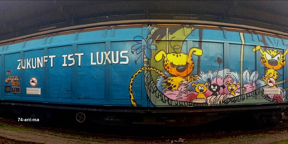 marsupilami freight graffiti zukunft ist luxus