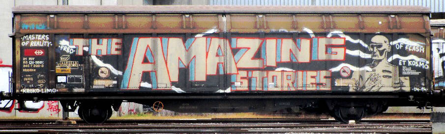 masters of reality amazing stories of flash et kosmo freight graffiti
