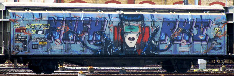 NOFX ghetto güterwagen graffiti