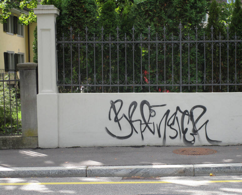 BRAIN SIER graffiti tag zürich