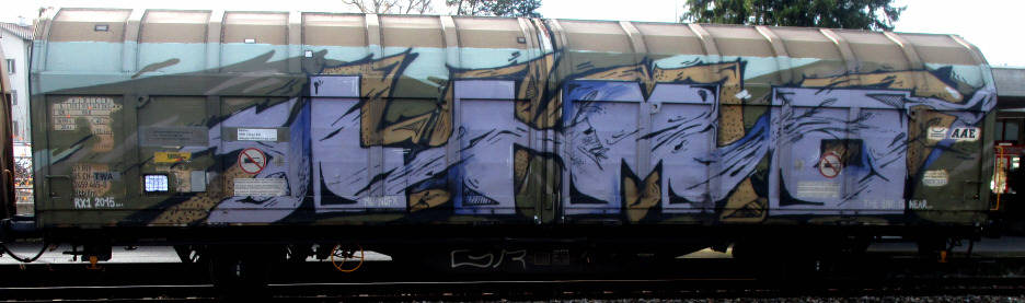 LIMO SBB-Güterwagen Graffiti Zürich