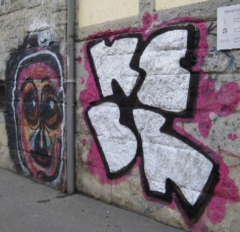 KCBR graffiti zürich. ART graffiti zürich