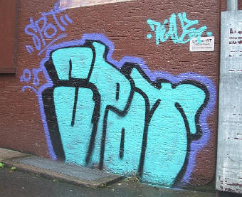 SPAT graffiti zürich 16.10.2008 acab