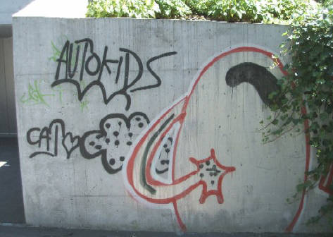 AUTOKIDS graffiti zürich
