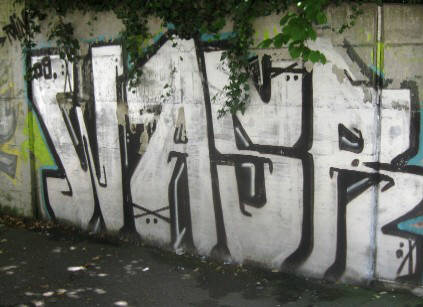 WASR graffiti asylstrasse zürich