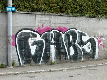 GHBS graffiti bergstrasse zürich