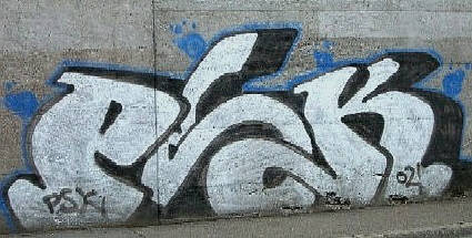 PSK graffiti zürich