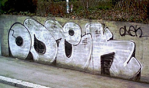 ODEK graffiti zürich bergstrasse
