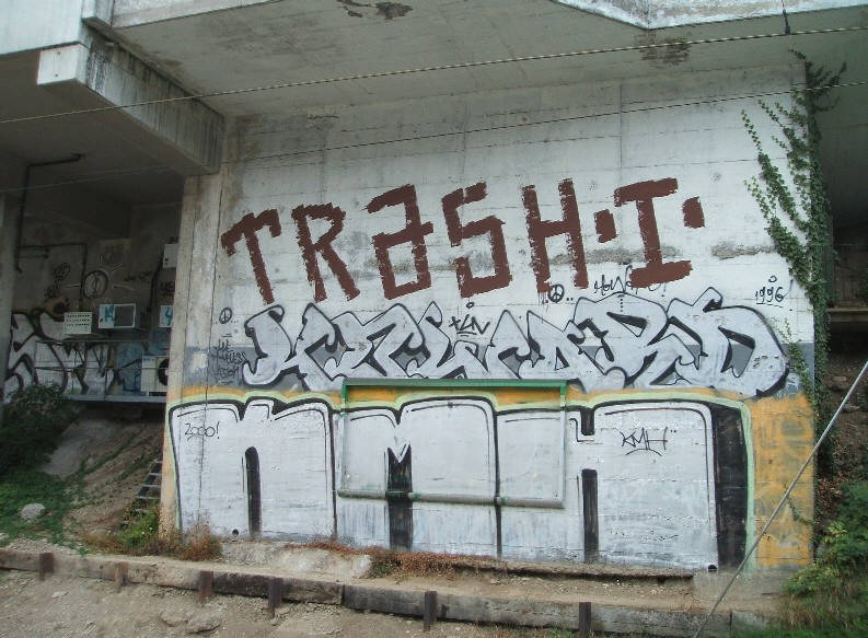 TRASH graffiti zürich