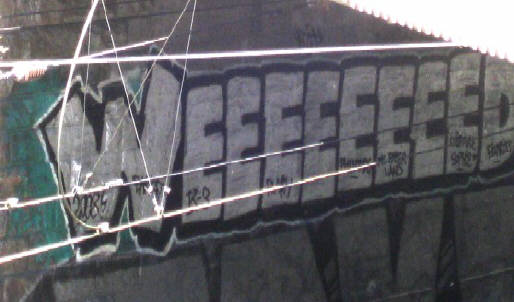 WEEEEEEEED graffiti zürich