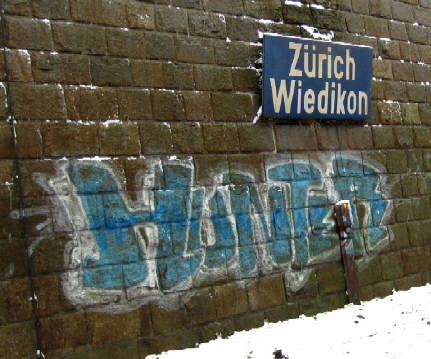HUNTER graffiti zürich