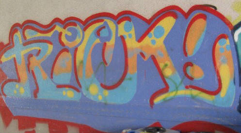 RICK graffiti zürich