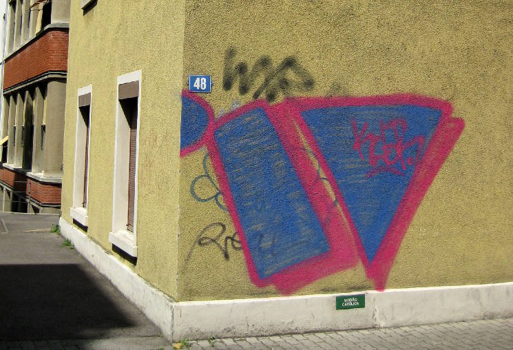 I.V. graffiti zurich KCBR graffiti crew