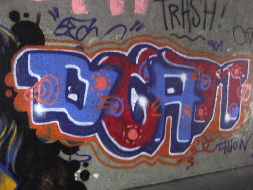 BEAM graffiti zürich BYS and DC graffiti crews