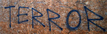 TERROR graffiti tag zürich