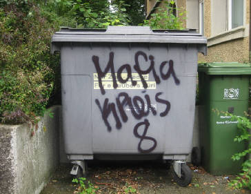MAFIA KREIS 8 graffiti tag zürich