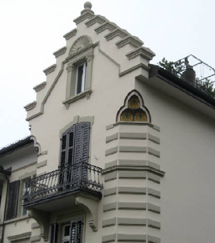 Villa an der Freiestrasse Zürich in Hottingen