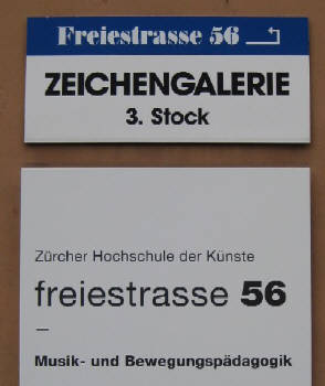 zeichengalerie freiestrasse 56, zürich-hottingen. zürcher hochschule der künste freiestrase 56 8032 zürich musik- und bewegungspädagogik