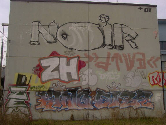 noir graffiti zürich