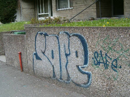 SSAFE graffiti zürich