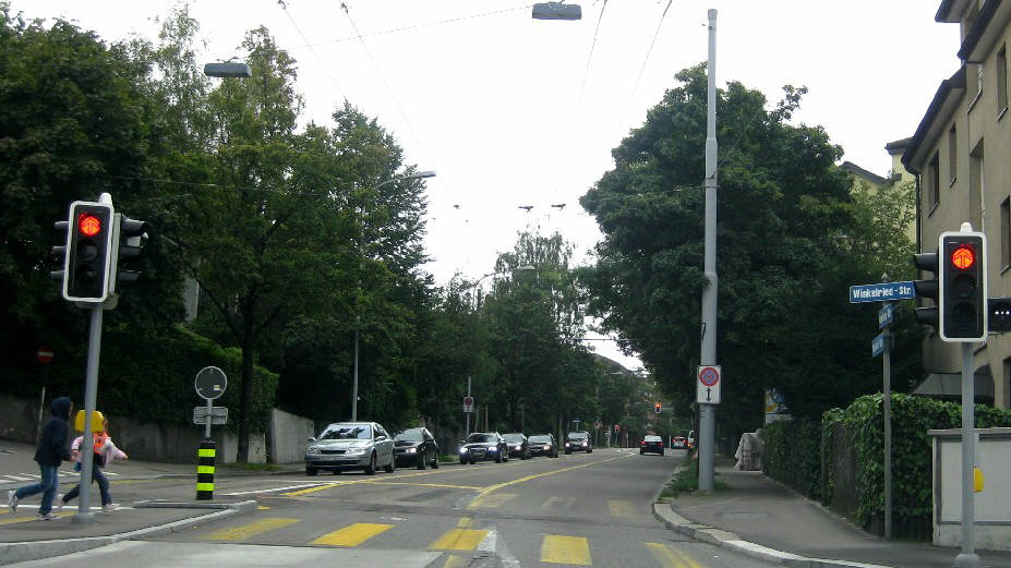  Gladbachstrasse Zürich an der Grenze zur Vogelsangstrasse Zürich