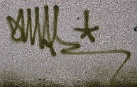 OMAR graffiti tag