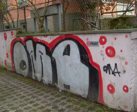 OMA graffiti zürich