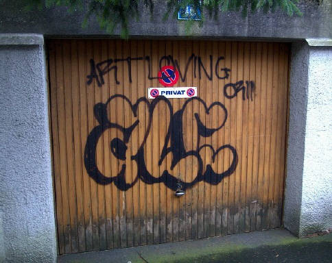ALC graffiti garage zürich