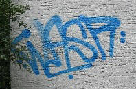 WASR graffiti tag