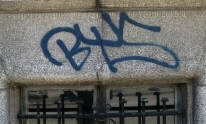 BYS graffiti tag zürich