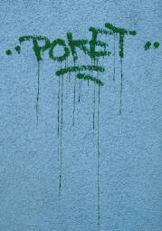POKET graffiti tag zurich