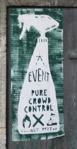 event pure crowd control streetart zurich switzerland