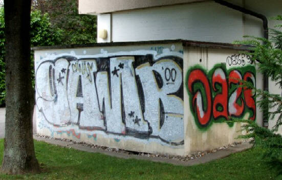 GAMB graffiti von 2000 gutstrasse zrich wiedikon