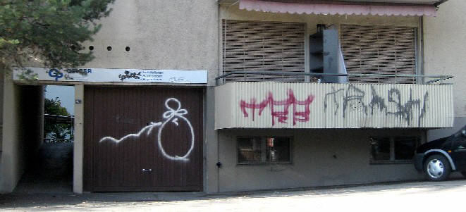 SAK graffiti zürich TRAHS graffiti tag zürich