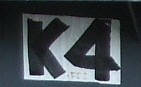 K4 FCZ zurich soccer club fan sticker