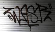 WASR graffiti tag zürich