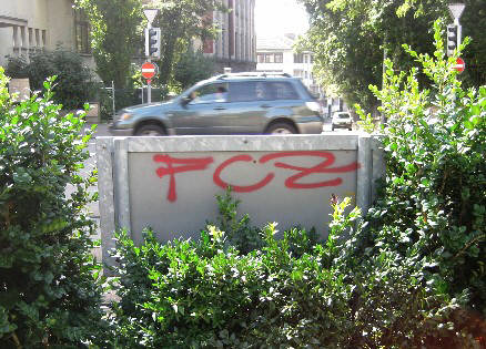 FCZ graffiti tag zürich