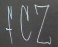 FCZ graffiti tag
