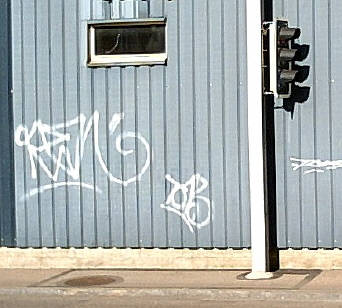 REN graffiti crew tag zürich