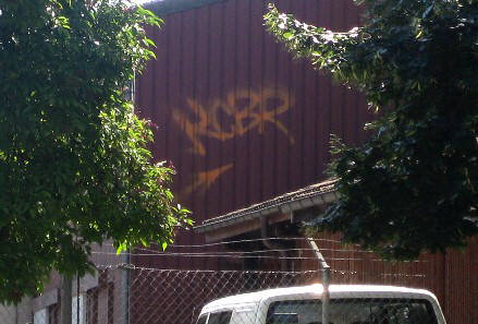 KCBR graffiti crew tag zürich