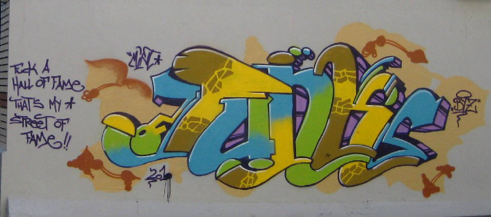 BYZ BYS MINT graffiti crew zürich