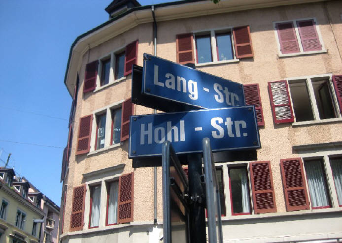 Ecke Langstrasse und Hohlstrasse Zürich Aussersihl Kreis 4