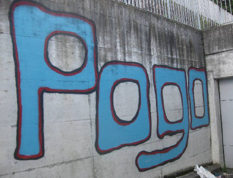 POGO graffiti zürich schweiz