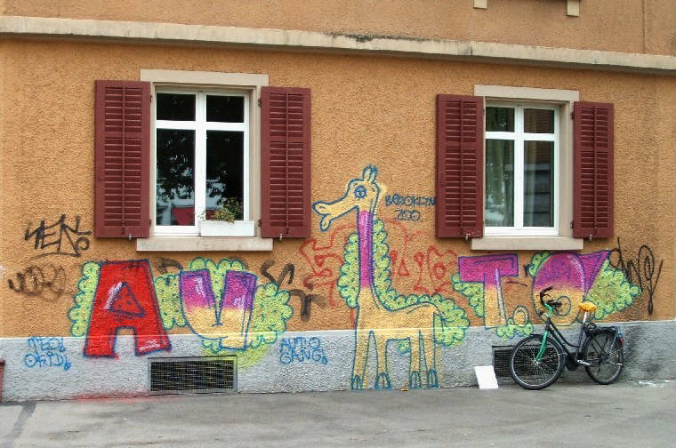 Locherguet Graffiti von Autokids