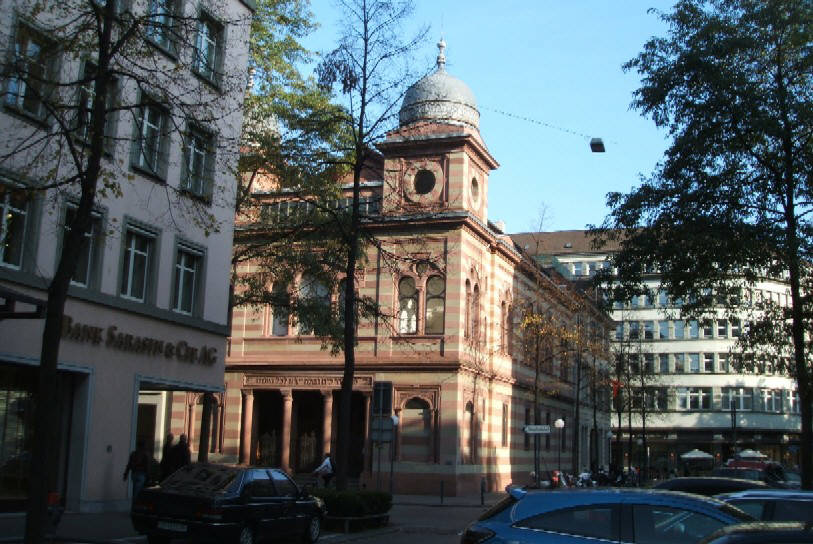 Synagoge Zürich Israelitische Cultusgemeinde Löwenstrasse Zürich 1 City Quartier